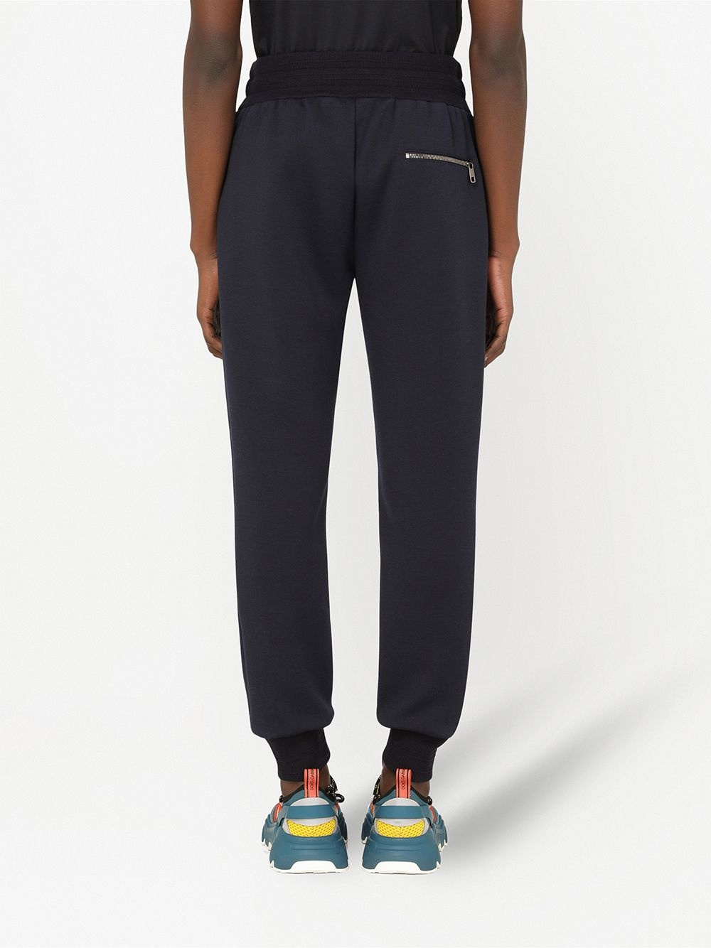 drawstring track pants - 4