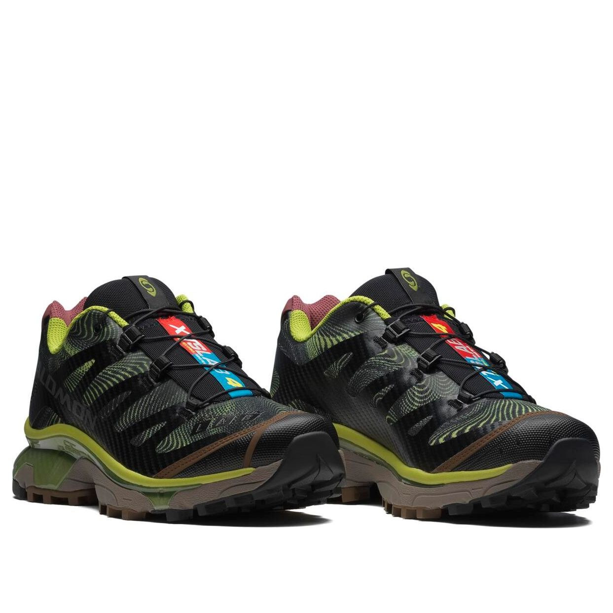 SALOMON XT-4 OG 'Rave at Dawn Black Dark Citron' 477473 - 2