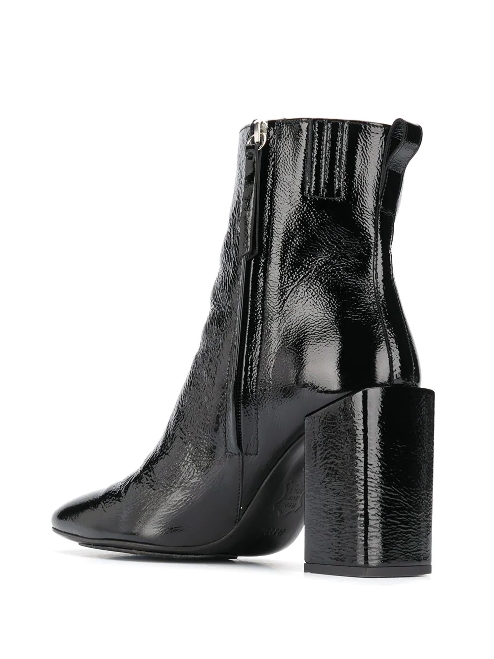 block-heel ankle boots - 3