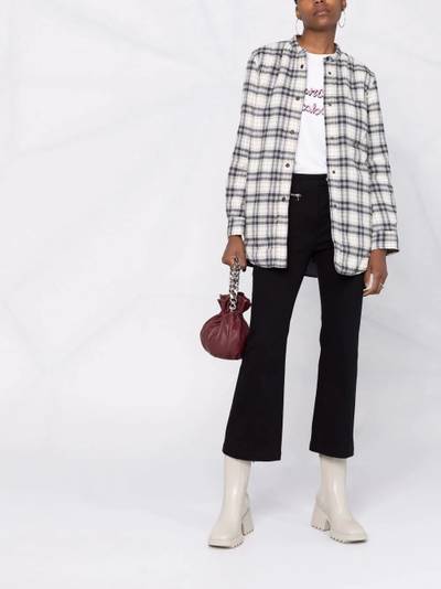 Aspesi plaid-check button jacket outlook