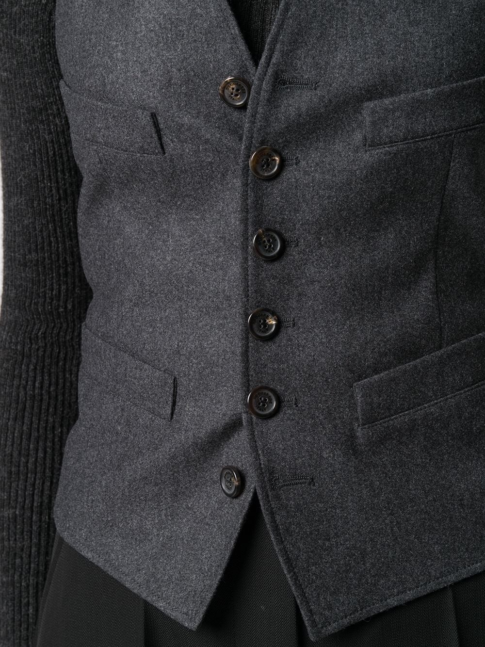 fitted waistcoat - 5