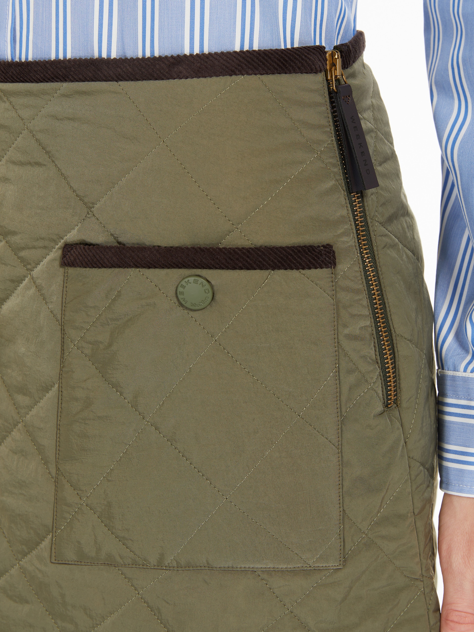 ERBA Short skirt in quilted cotton - 5