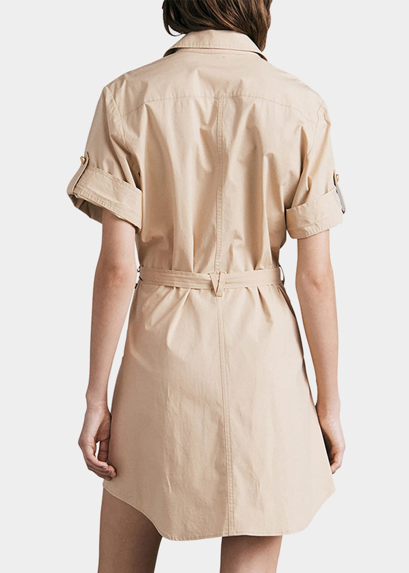 rag & bone Roxanne Short Sleeve Mini Utility Dress outlook
