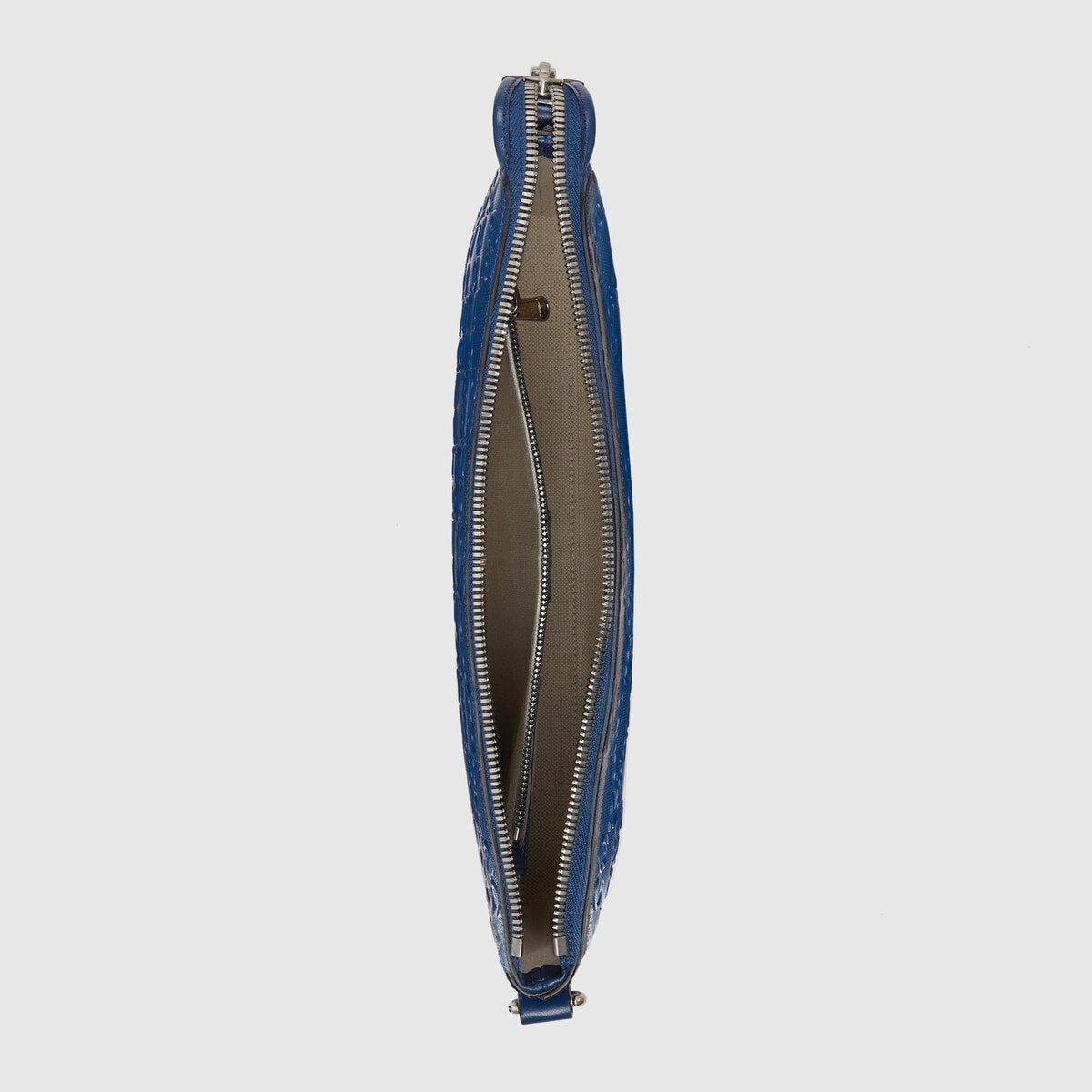 GG embossed medium messenger bag - 10
