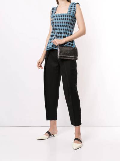 Stella McCartney wide tapered trousers outlook