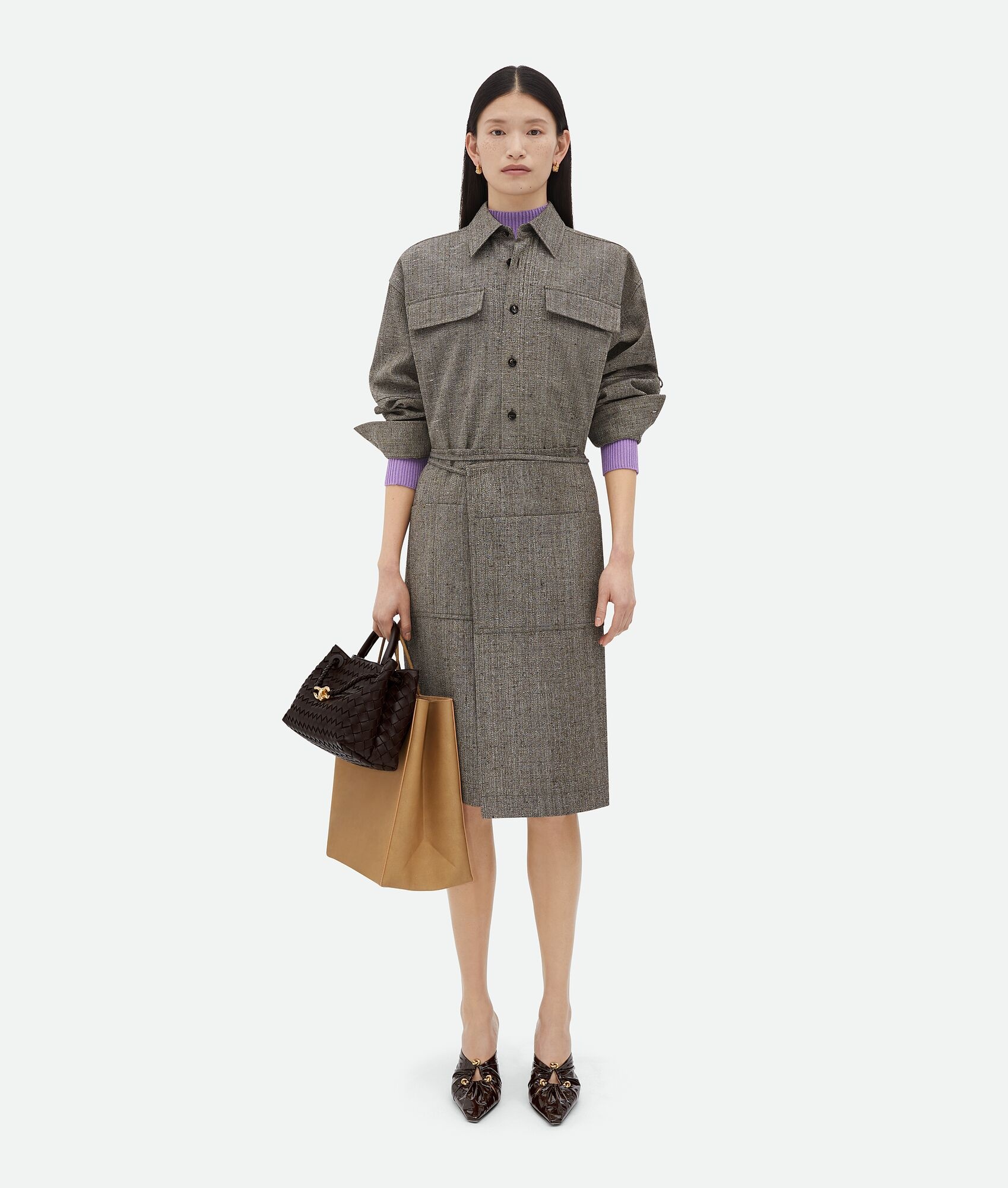 Viscose And Silk Shirt - 1