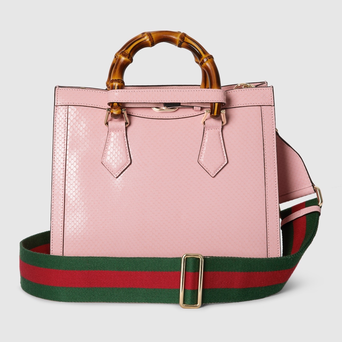 Gucci Diana small python tote bag 6