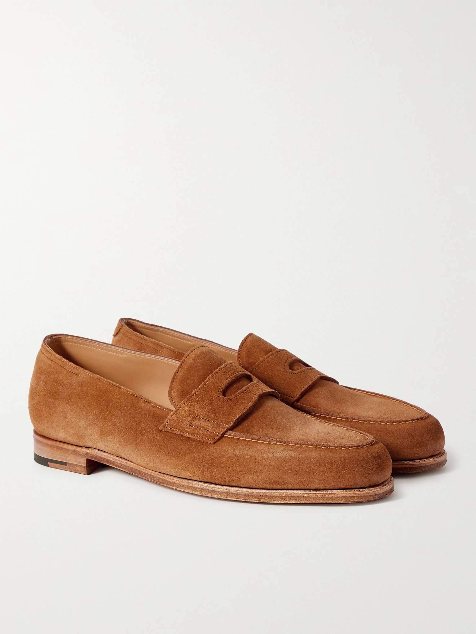 Lopez Suede Penny Loafers - 4