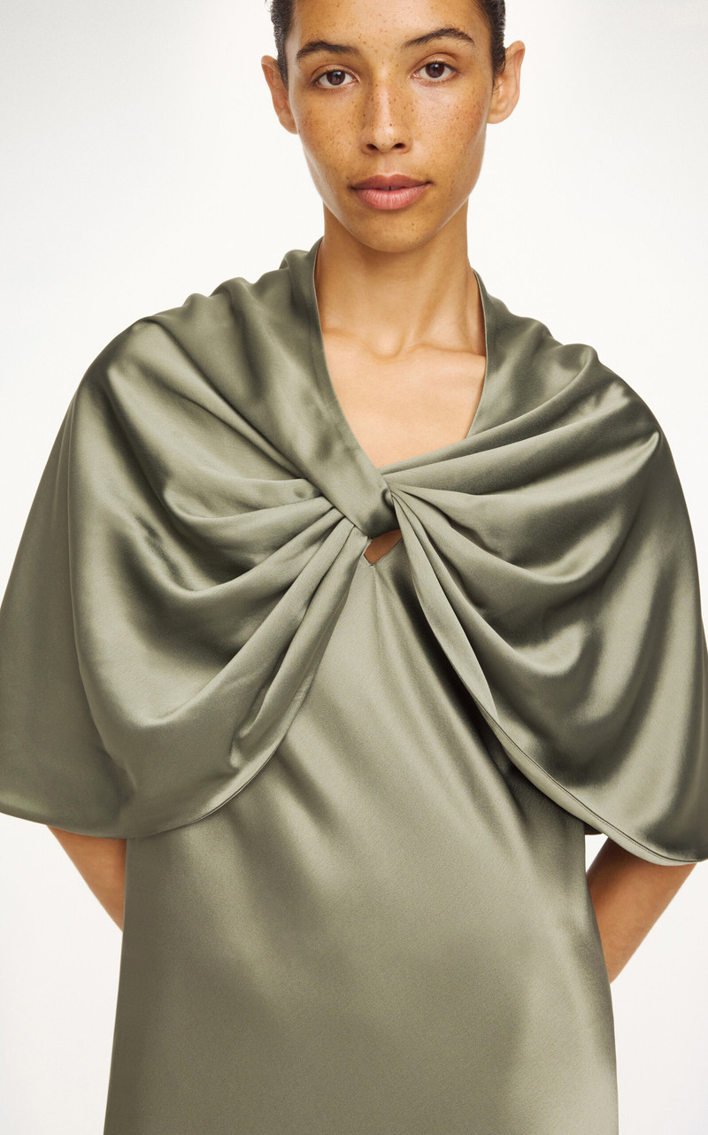 Pinlos Draped Cape green 7