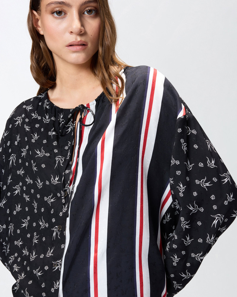 PRINTED VISCOSE JACQUARD SHIRT 6