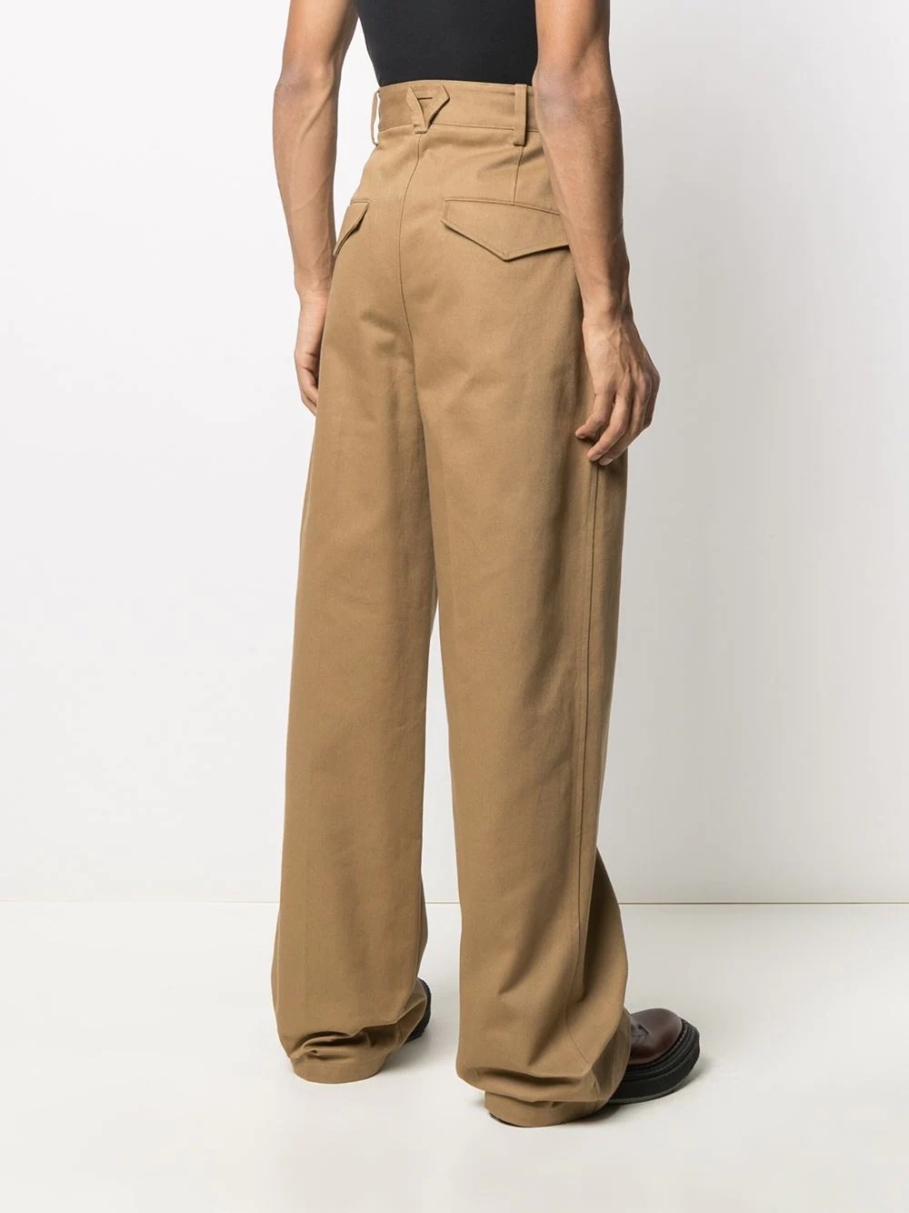 super wide-leg trousers - 4