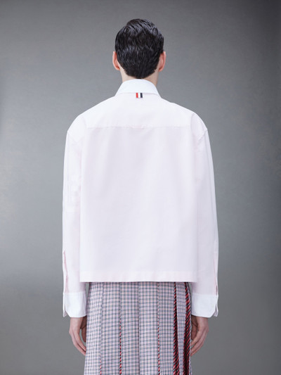 Thom Browne Oxford 4-Bar Rugby Shirt outlook