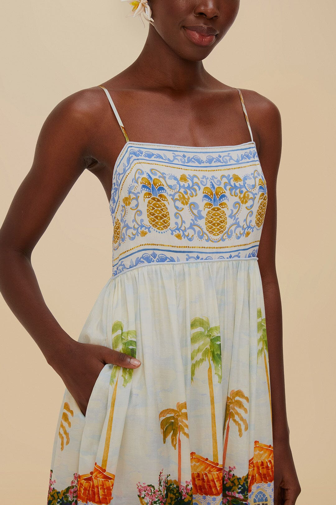 Multicolor Aracati Maxi Dress - 2