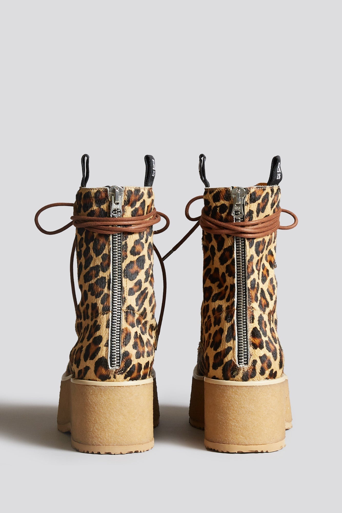 DOUBLE STACK BOOT - LEOPARD - 3