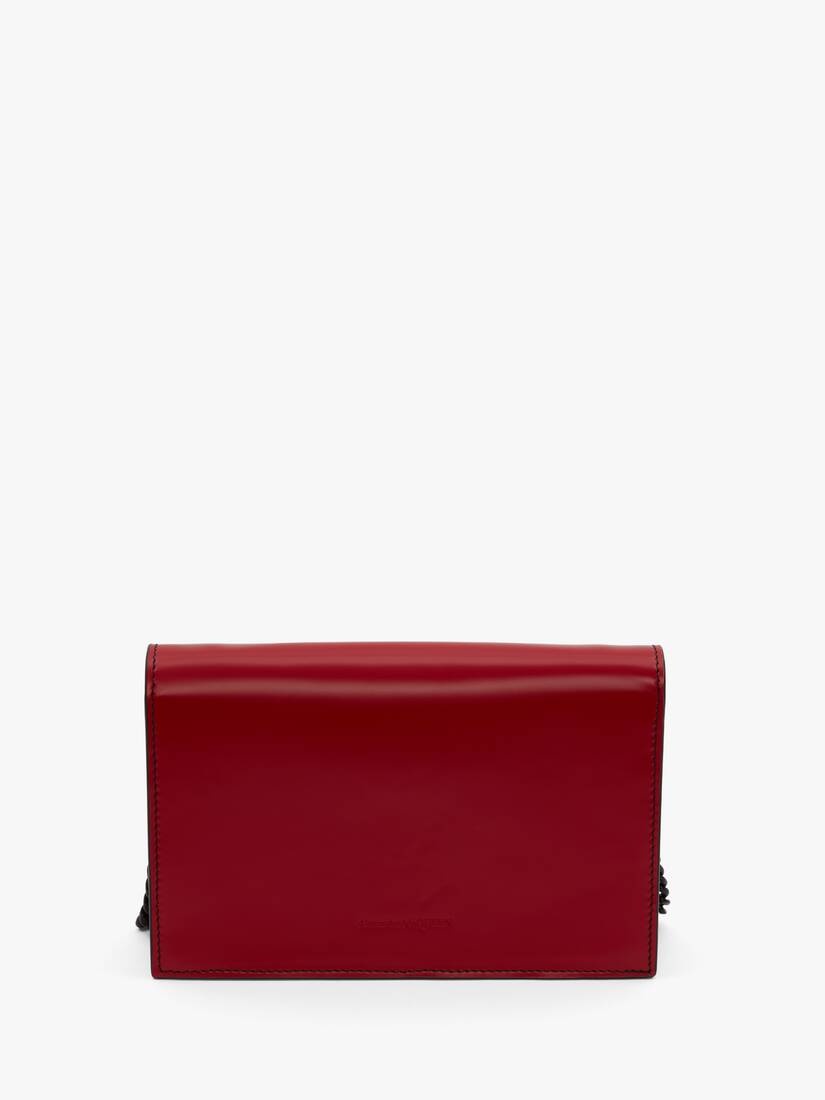 Small Skull Bag in Red - 3