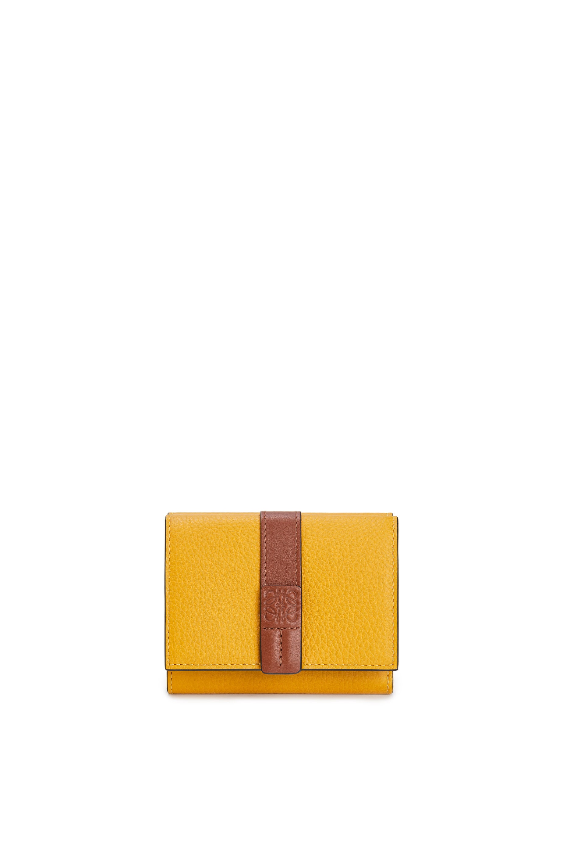 Trifold wallet in soft grained calfskin - 1