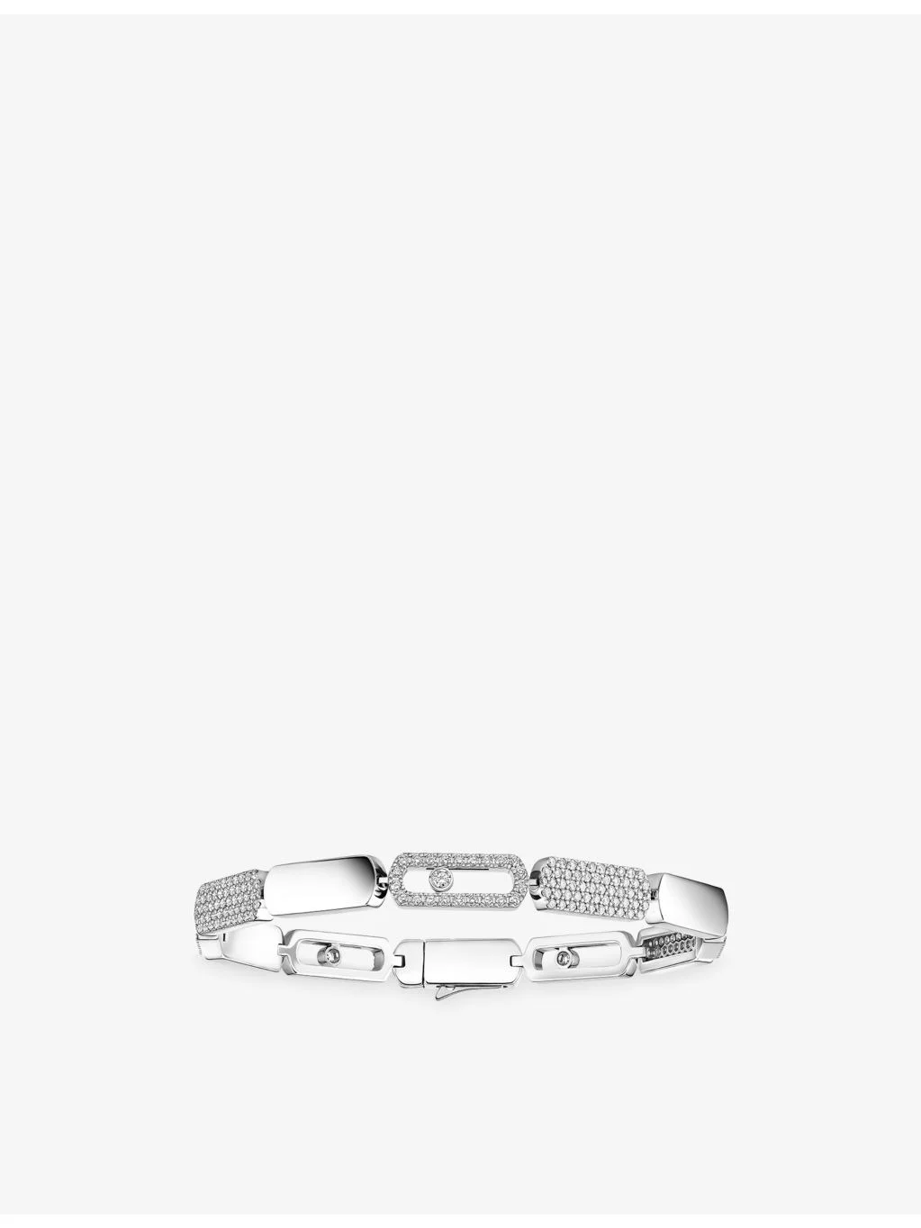Imperial Move Small 18ct White-Gold And 1.34ct Diamond Bracelet - 1