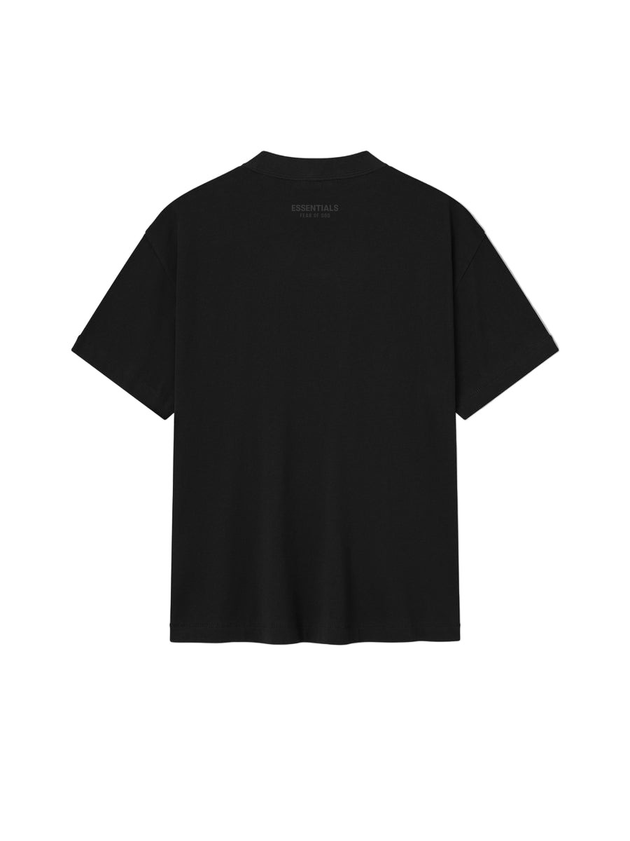 ESSENTIAL TEE (JET BLACK) - 2