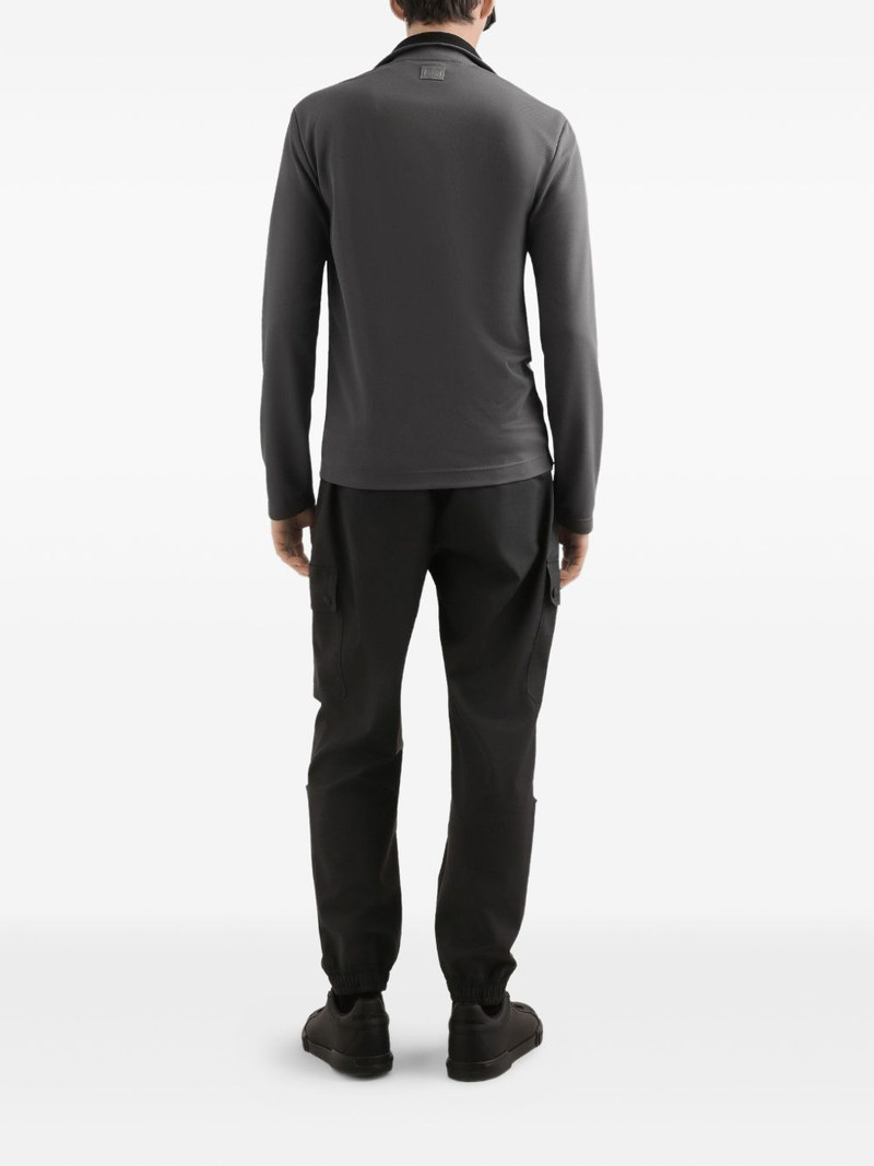half-zip neck sweatshirt 3