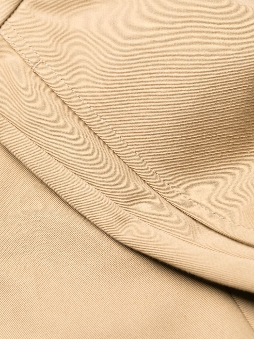 straight-leg cotton trousers - 7