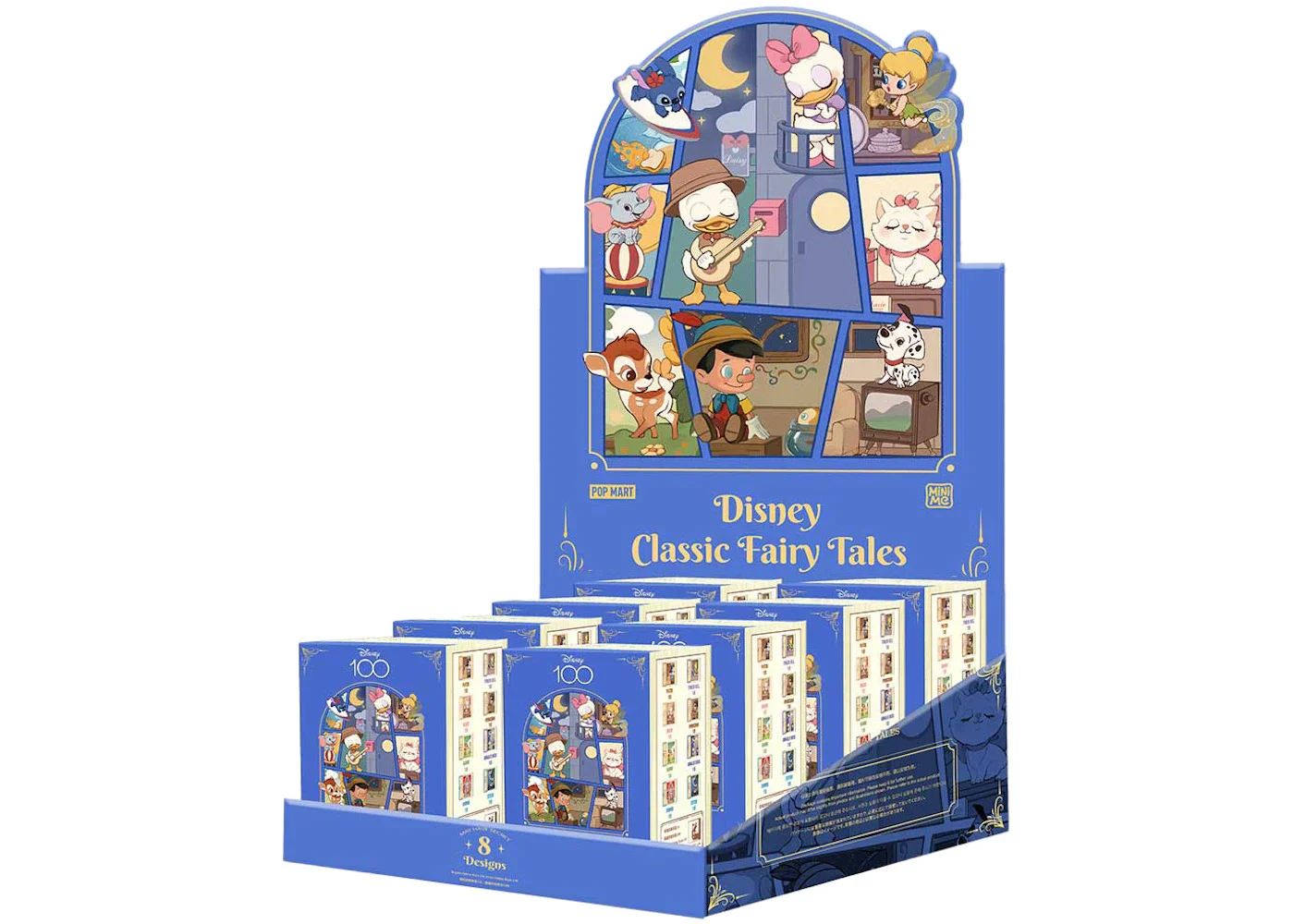 Pop Mart Disney Classic Fairy Tales Series Sealed Case (8 Blind Box) - 1
