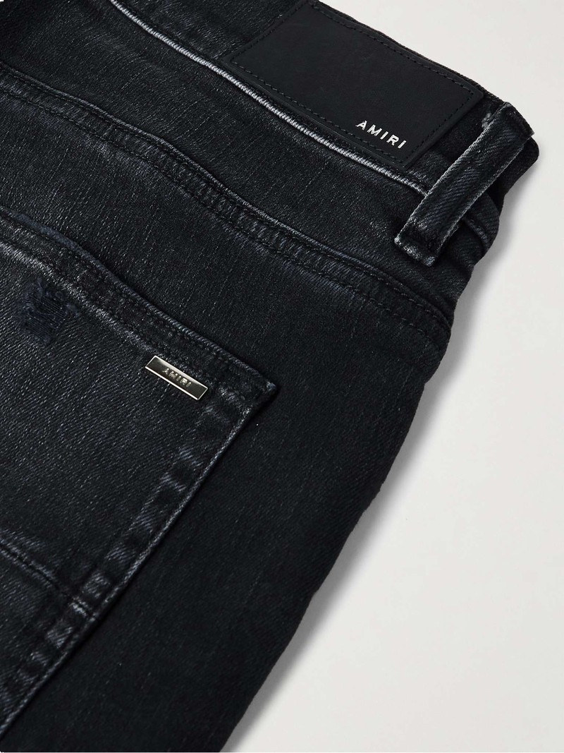 Thrasher Skinny-Fit Distressed Panelled Jeans 5