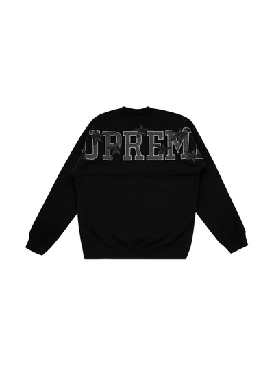 Supreme Stars crew-neck sweatshirt outlook