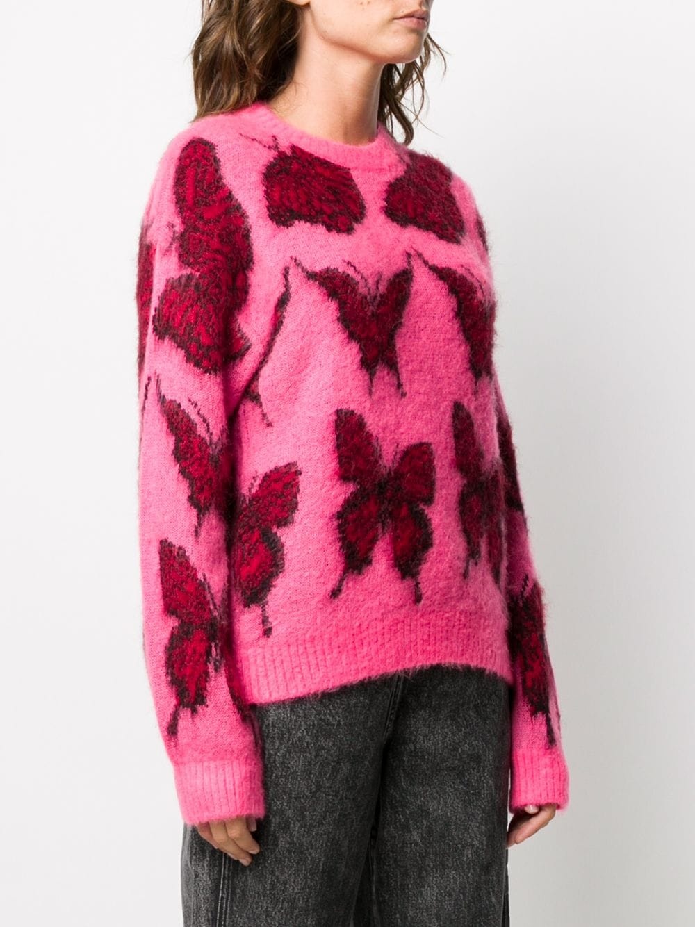 butterfly knitted sweater - 3