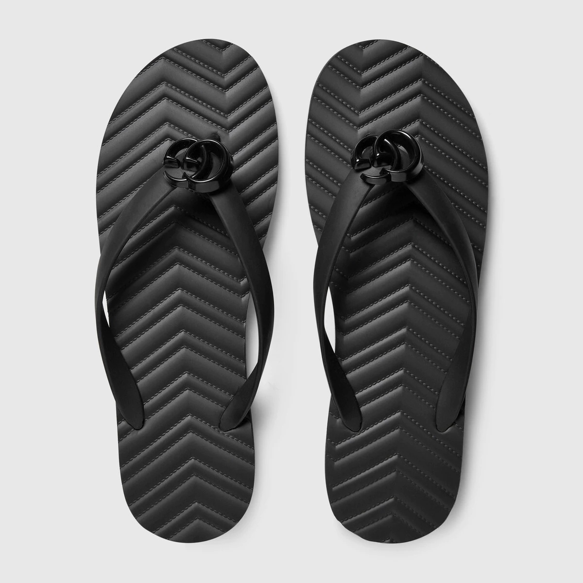 Men's chevron thong sandal - 3