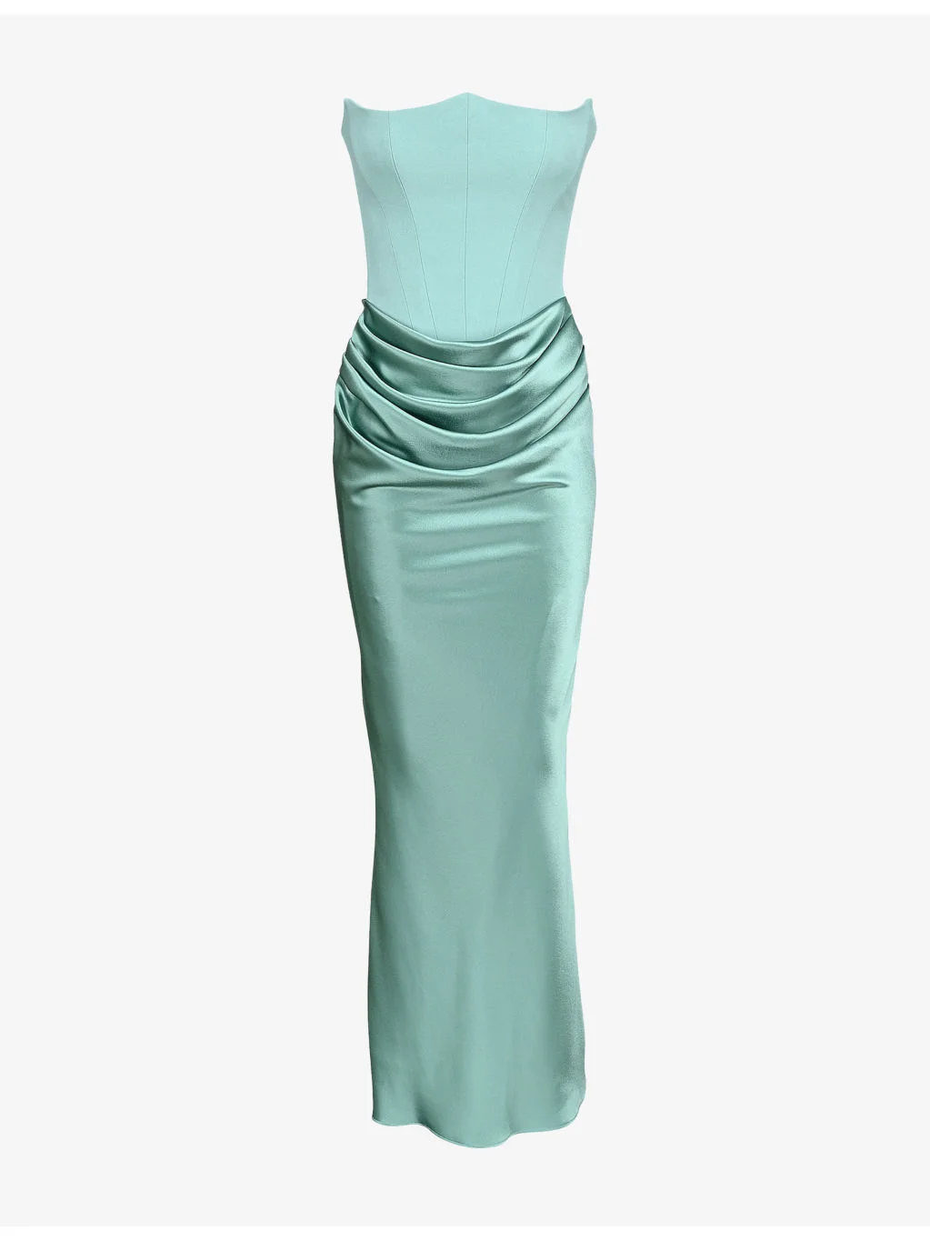 Persephone Corset Woven Maxi Dress - 1
