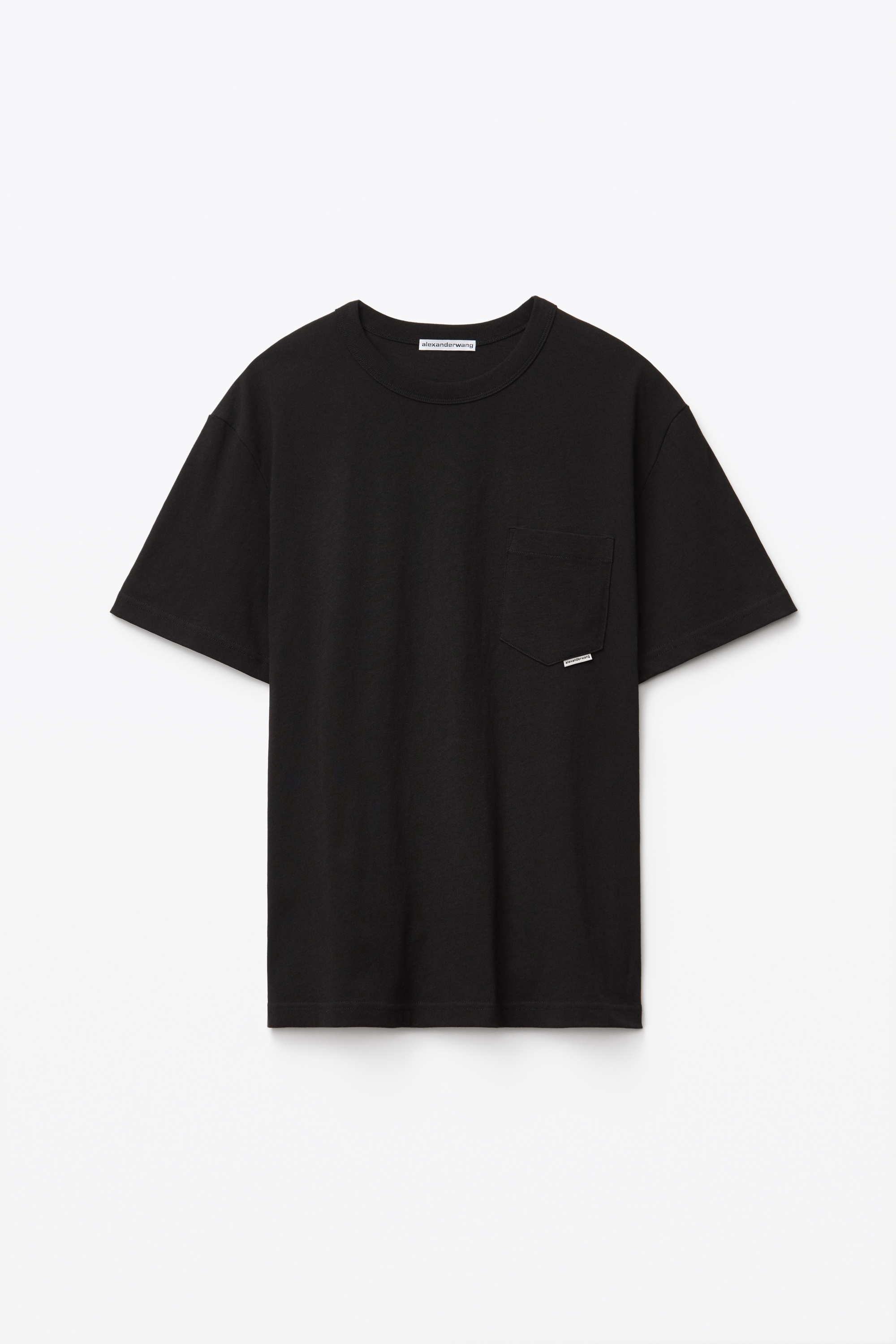 POCKET TEE IN HIGH TWIST JERSEY - 1