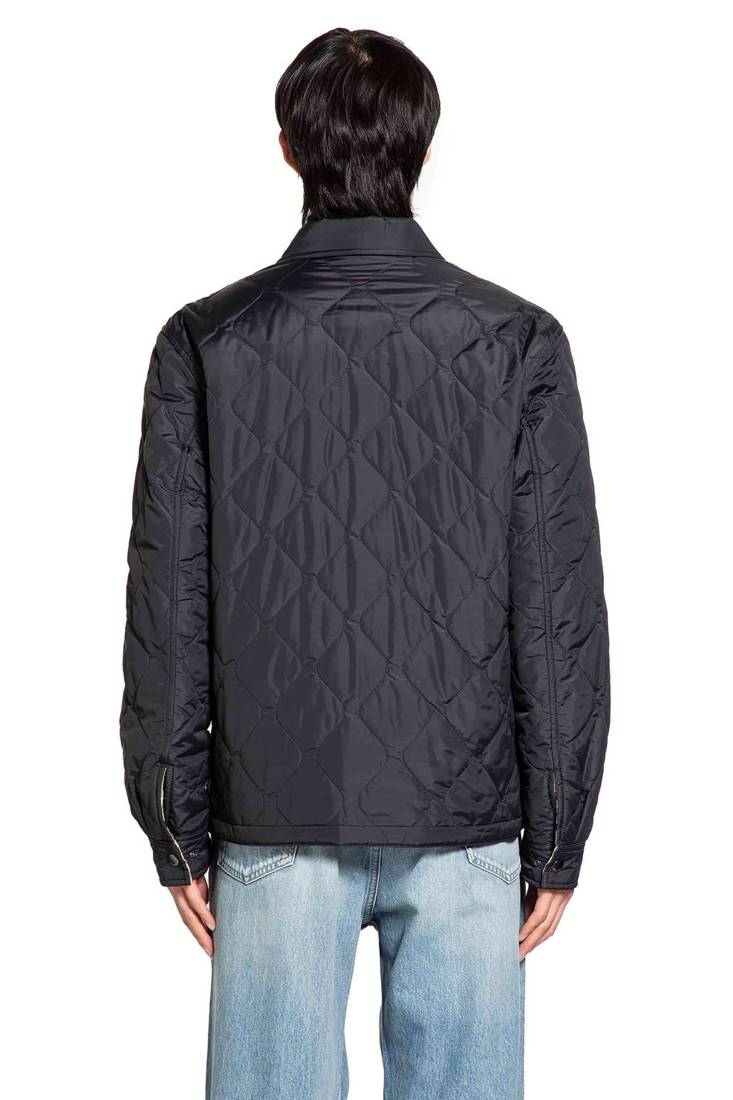 Reversible Quilted Nylon Overshirt - 5