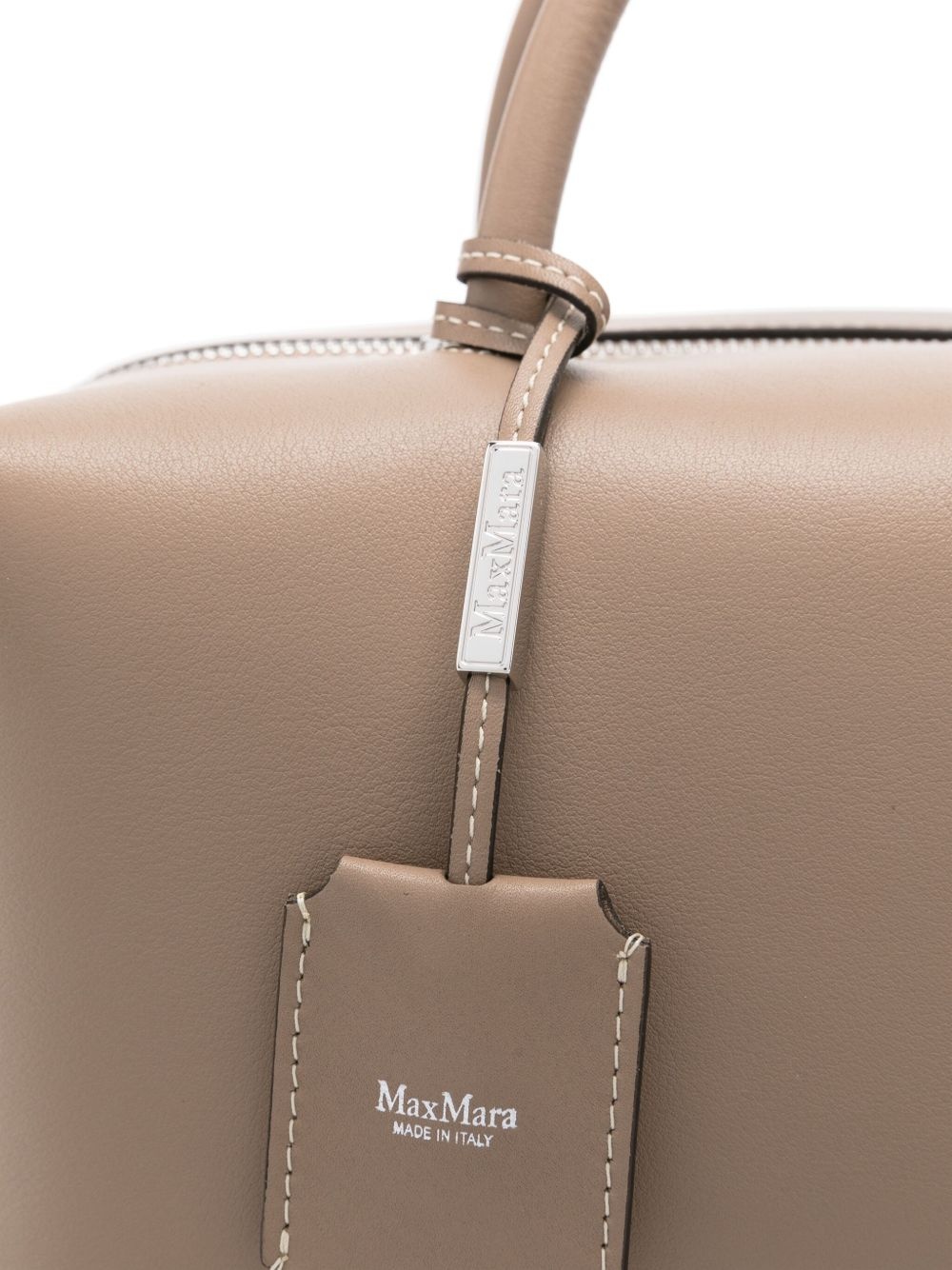 leather tote bag - 4