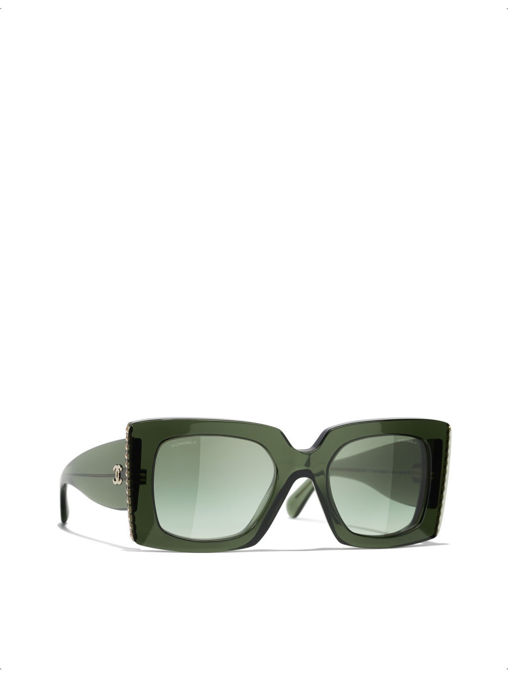 CH5480H square-frame acetate sunglasses - 2