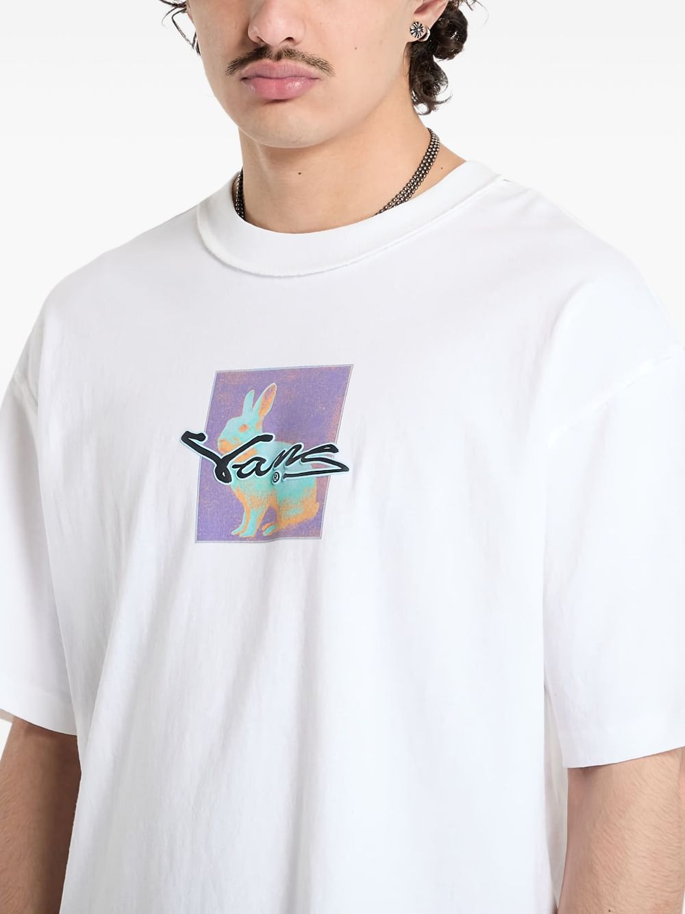 cotton T-shirt - 4