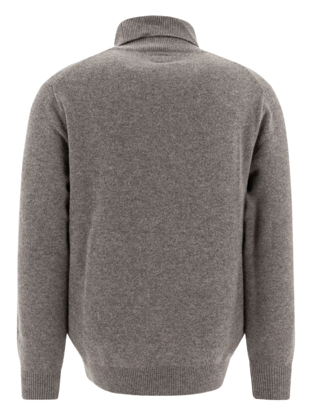 turtleneck wool sweater - 2