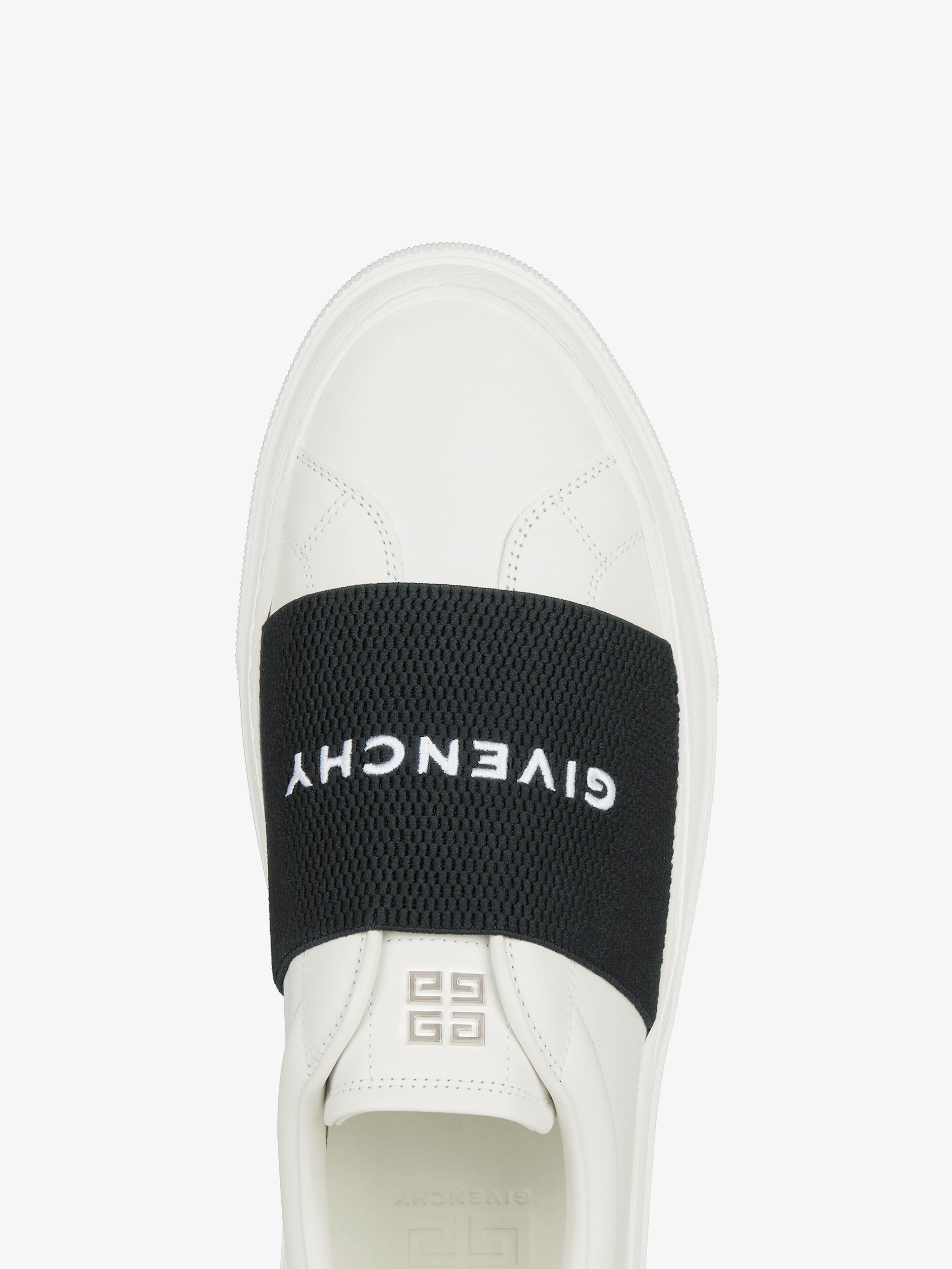 CITY SPORT SNEAKERS IN LEATHER WITH GIVENCHY STRAP - 6