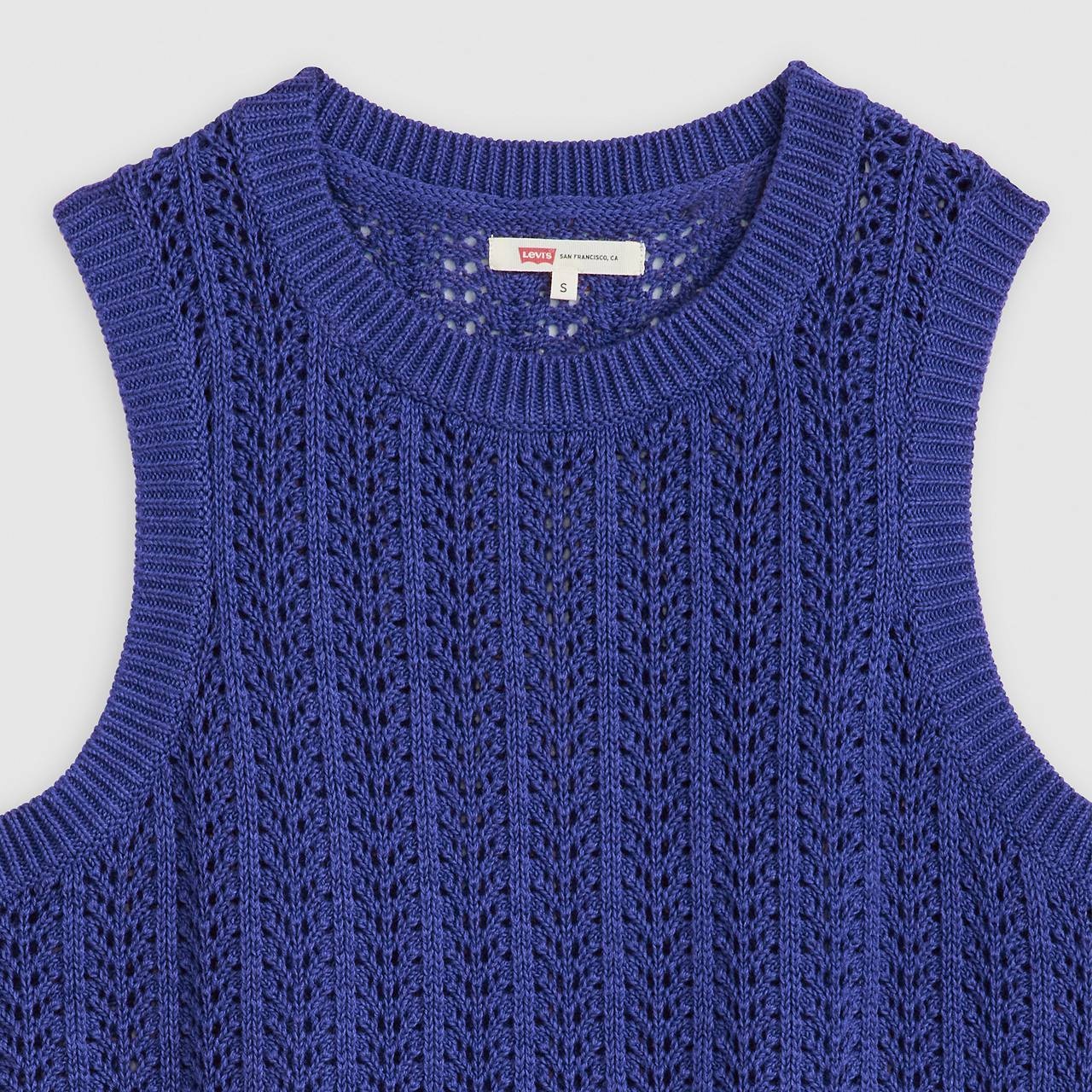SUNRISE COTTON LINEN CROCHET TANK TOP - 6