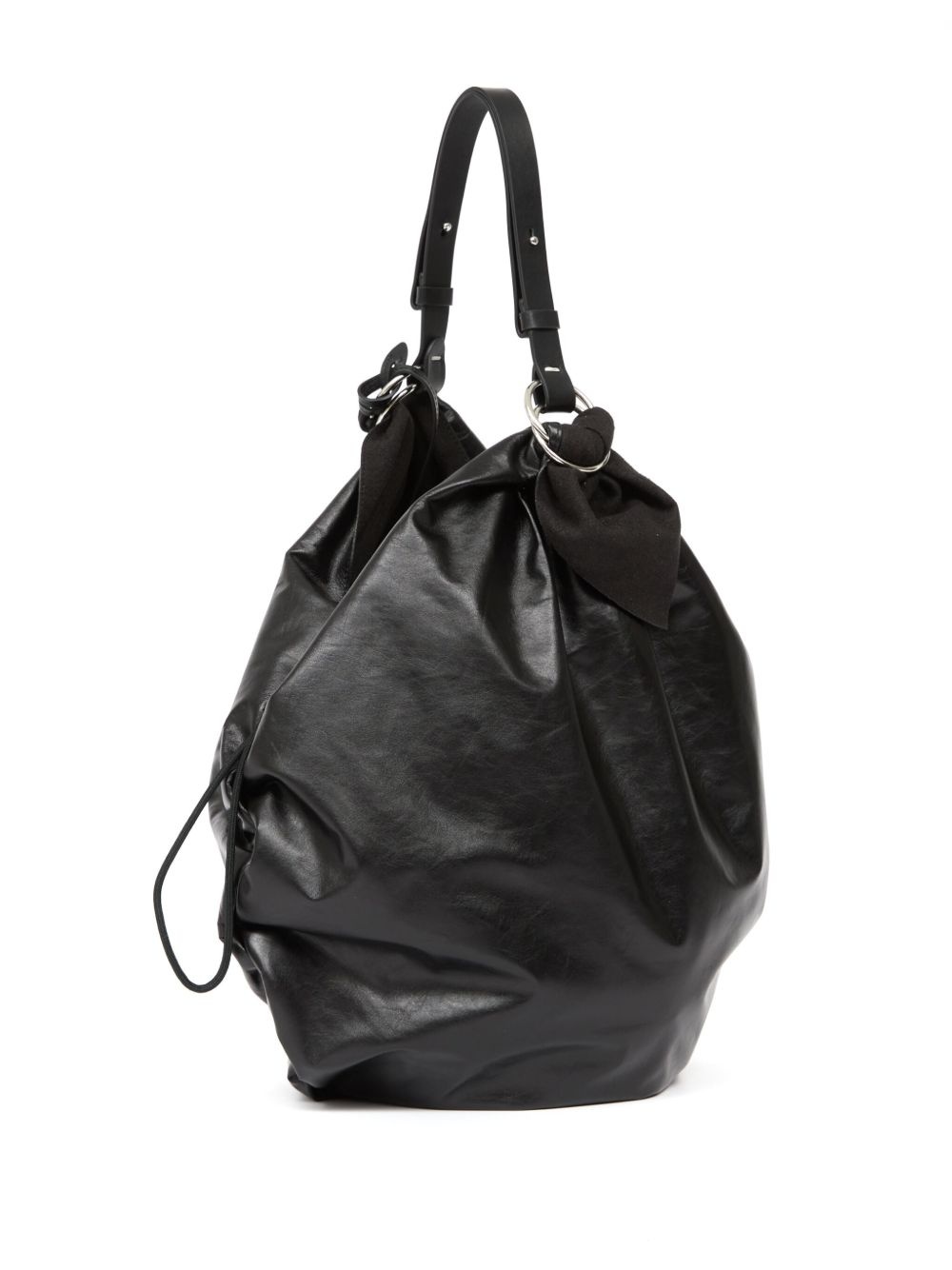 leather tote bag - 5