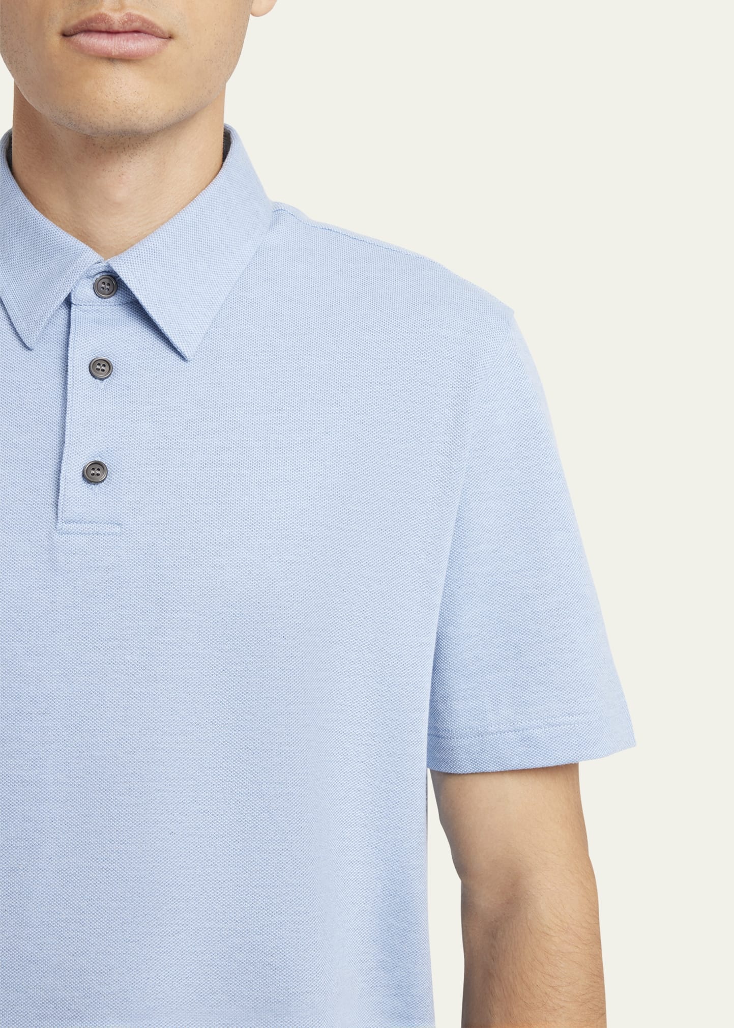 Men's Jersey Pique Polo Shirt - 5