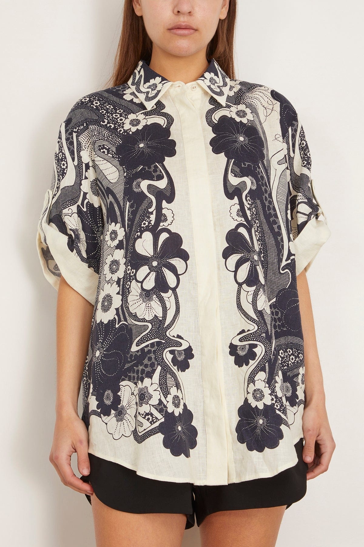 Mickey Shirt in Navy - 3