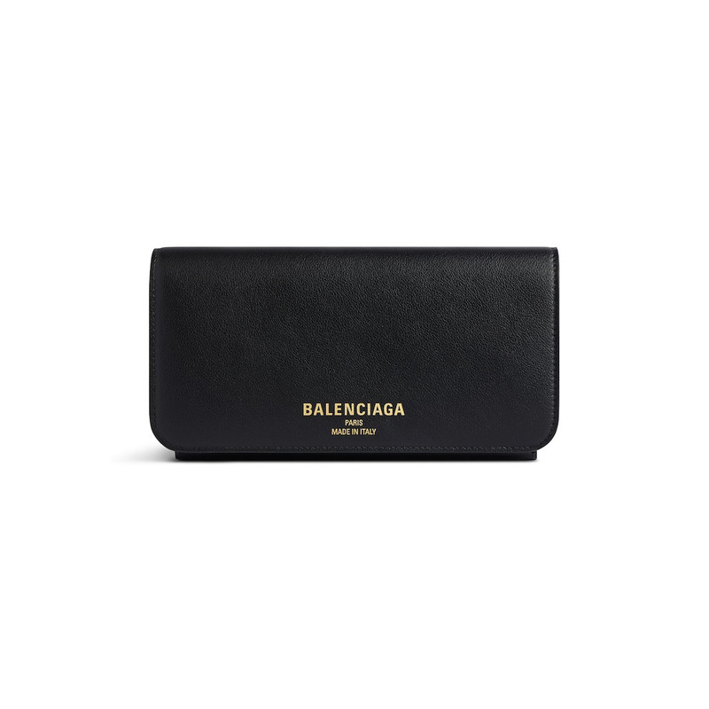 Women's Cash 2.0 Thin Wallet in Black 1