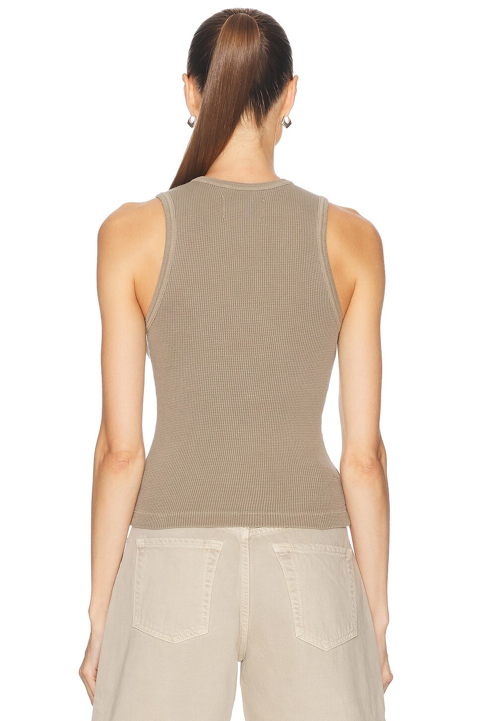 Inez Waffle Tank Top - 3