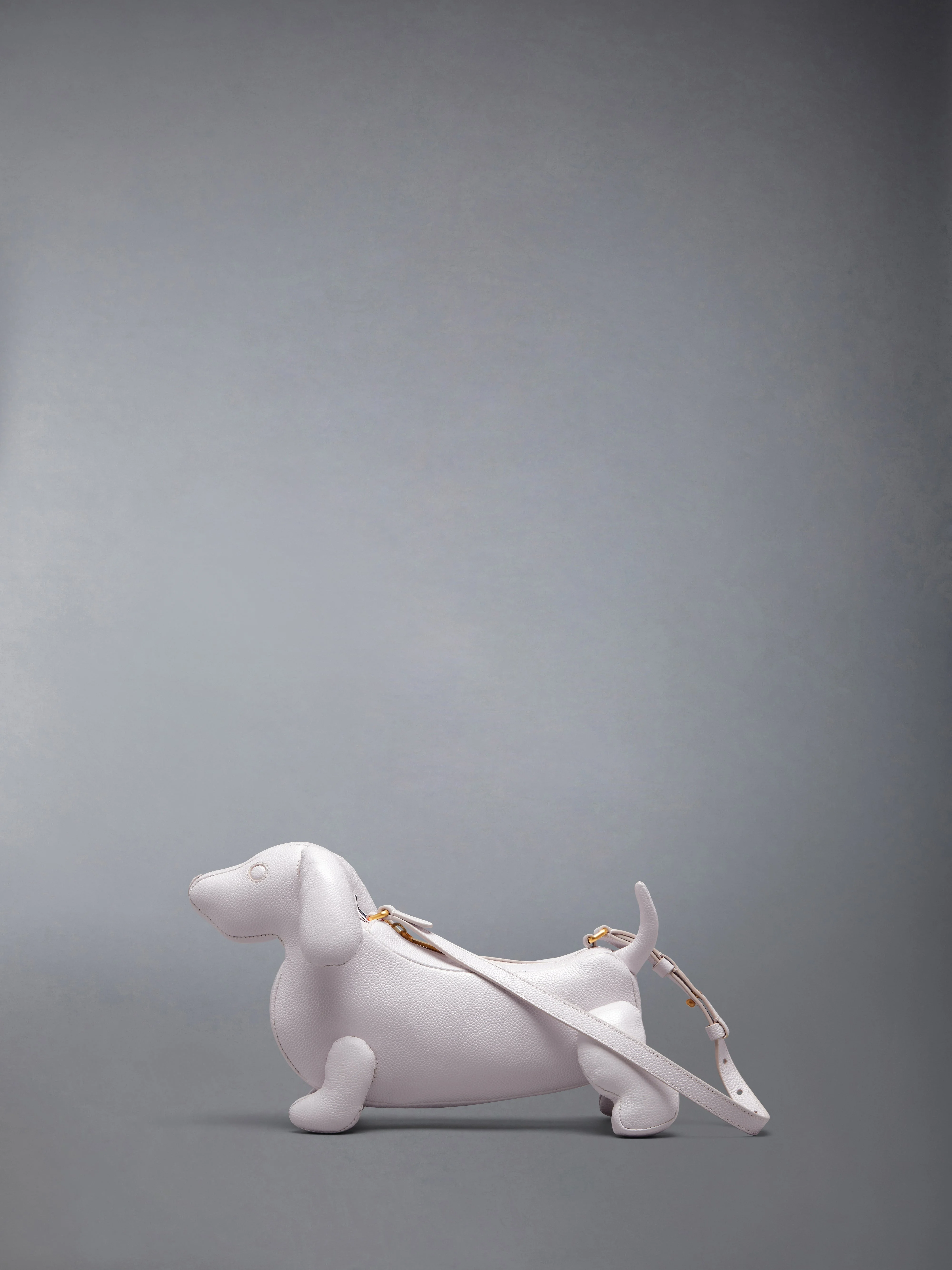 PEBBLE GRAIN HECTOR BAGUETTE BAG - 1