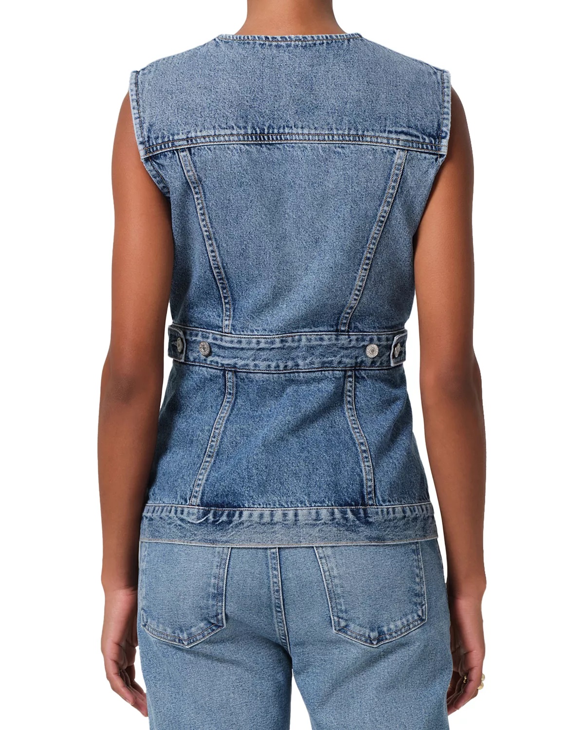 Idalene Denim Vest - 3