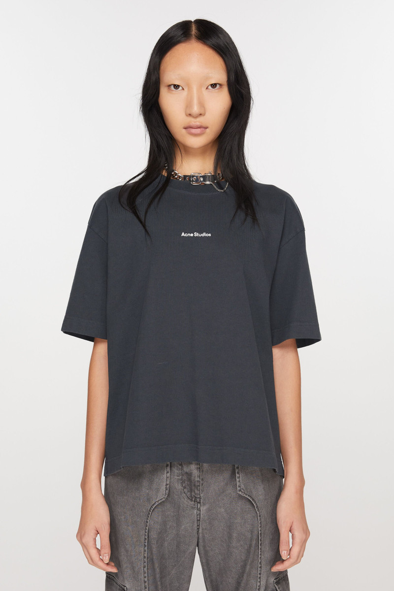 Acne Studios Logo t-shirt - Black outlook