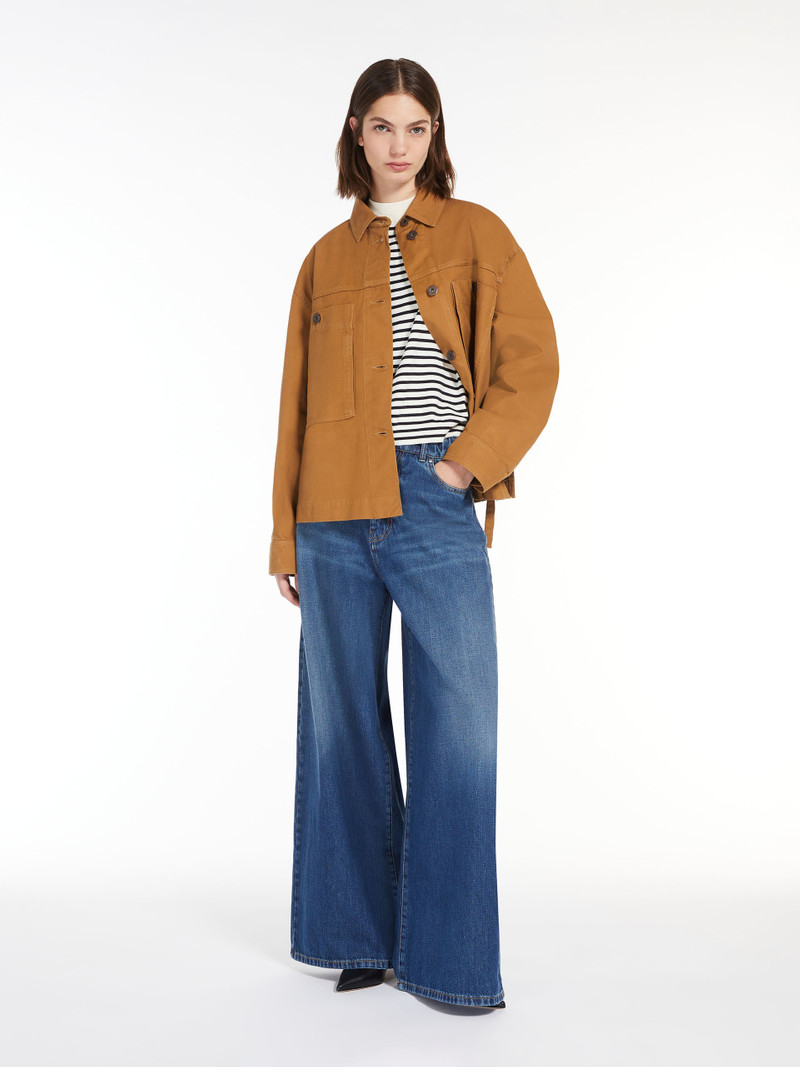 WEEKEND Max Mara ABITATA Wide-leg denim jeans outlook