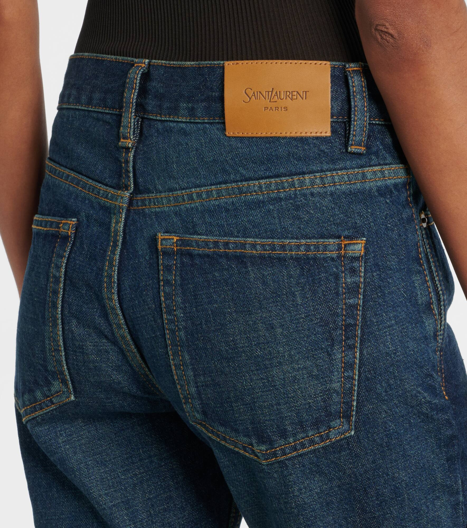 Mid-rise bootcut jeans - 6