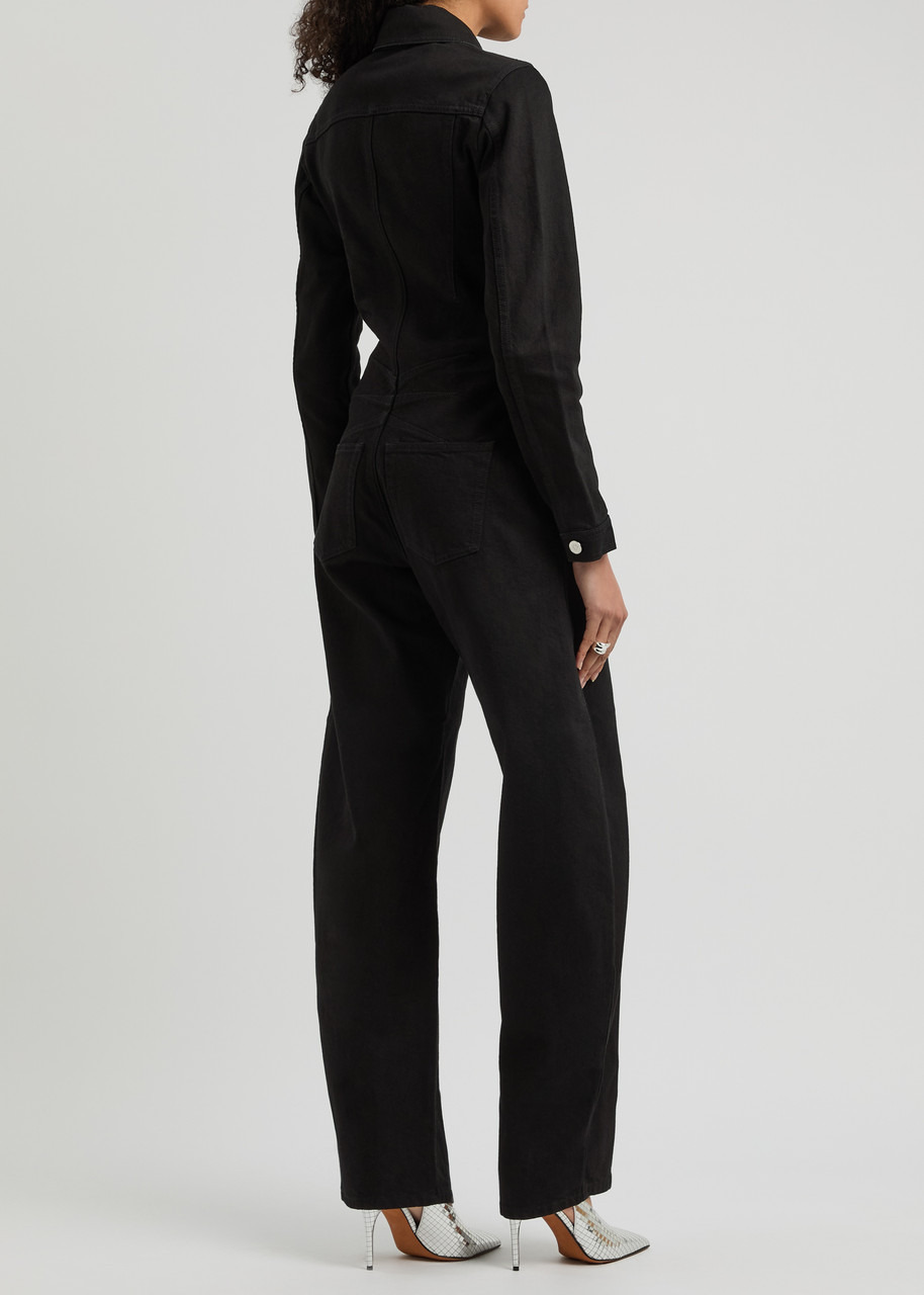 Alaïa Darted Denim Jumpsuit - 3