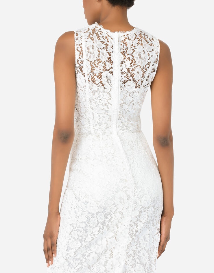 Lace midi dress - 6